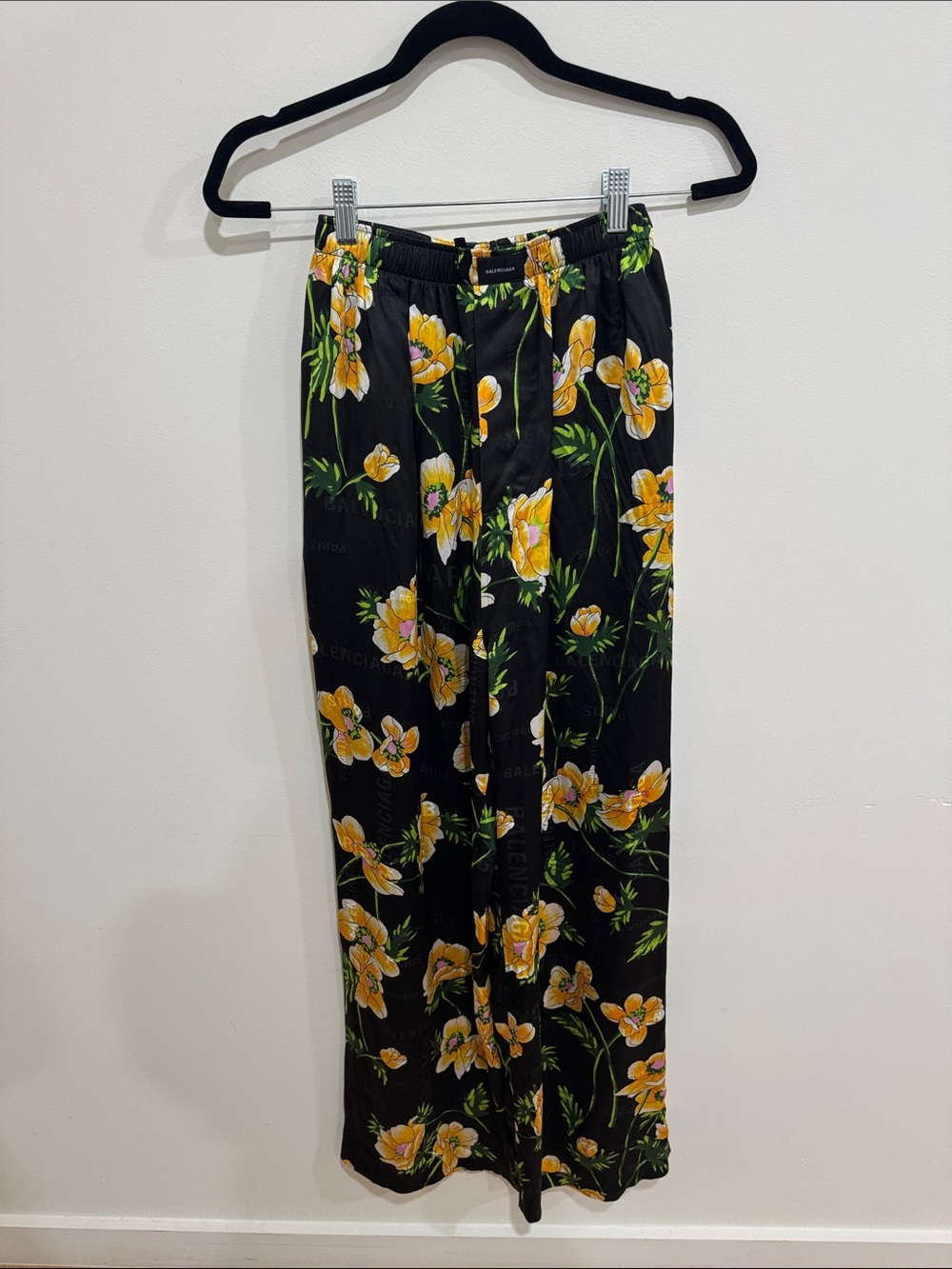 BALENCIAGA Silk Pajama Trousers